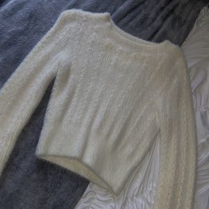 Forever21 cream sweater long sleeve 🤍